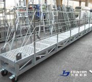 escalera de embarque de aluminio